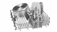 Bosch SMS44DI01T 4 Programlı Bulaşık Makinesi - Gümüş Inox