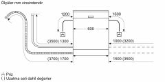 Bosch SMS4IKW51T 5 Programlı Bulaşık Makinesi
