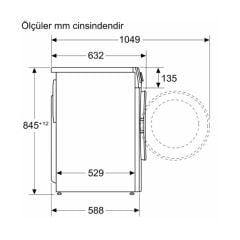 Bosch WAL24PH0TR 10 kg 1200 Devir Çamaşır Makinesi