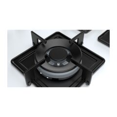 Bosch PNQ7B2O12O Wok Gözlü Beyaz Cam Ankastre Ocak
