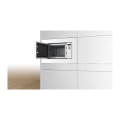 Bosch BFL623MW3 Beyaz Ankastre Mikrodalga Fırın