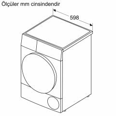 Bosch WQG24100TR Çamaşır Kurutma Makinesi