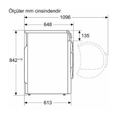 Bosch WQG244C1TR Çamaşır Kurutma Makinesi