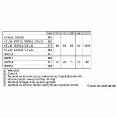 Bosch GSN33VWE0N 7 Çekmeceli Dikey No Frost Derin Dondurucu