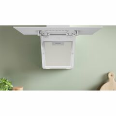 Bosch DWK64PJ20T Beyaz Duvar Tipi Ankastre Davlumbaz