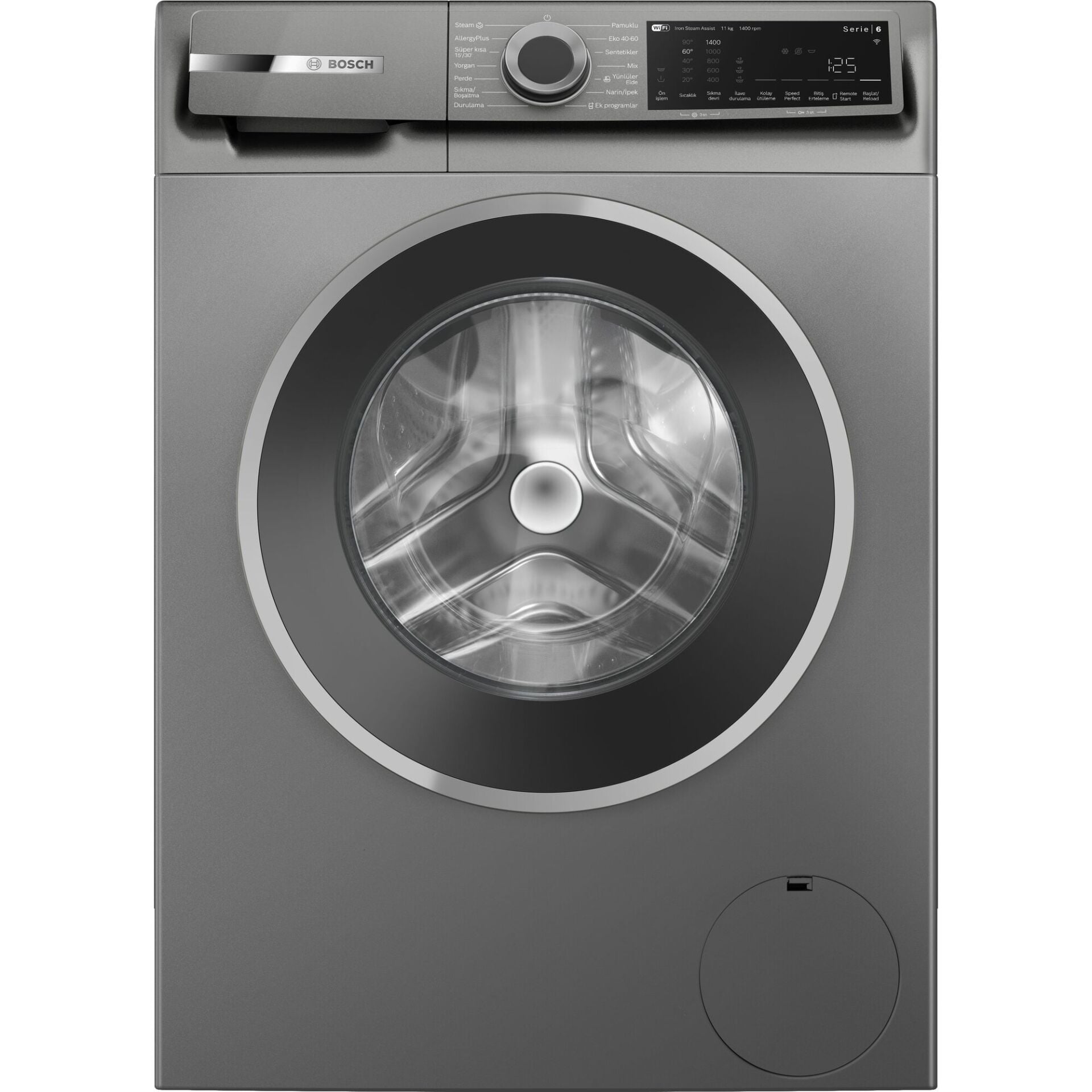 Bosch WGK264ZRTR 1400 Devir 11 kg Çamaşır Makinesi