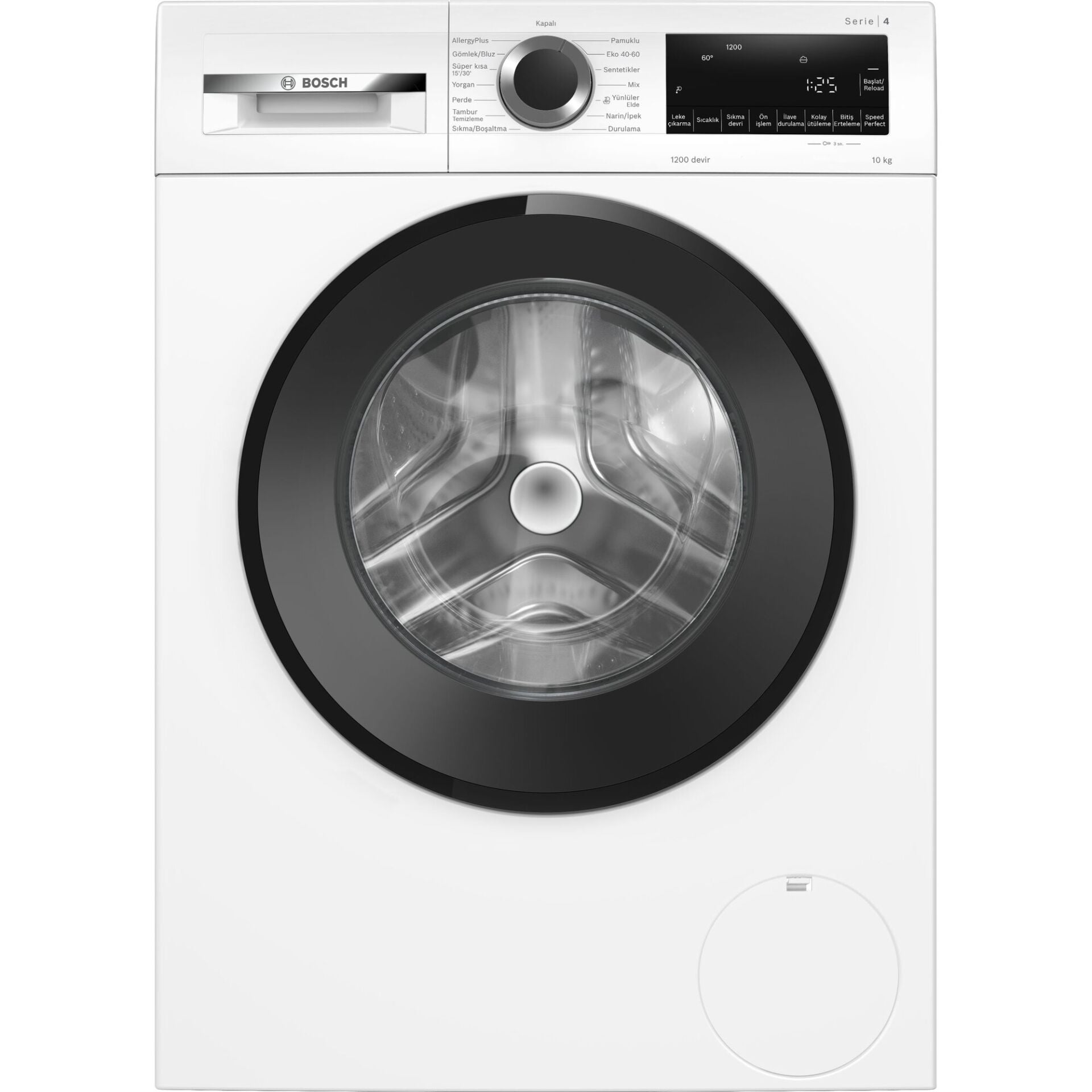Bosch WGA25203TR 1200 Devir 10 kg Çamaşır Makinesi