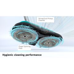 Bosch Unlimited 7 ProHygienic Aqua BBS71HYGTR Islak Kuru Dikey Süpürge