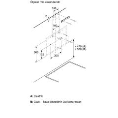 Bosch DWK66PJ20T Beyaz Duvar Tipi Davlumbaz