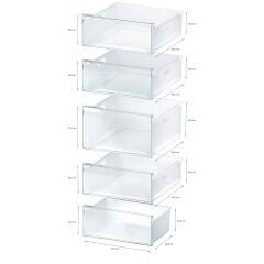 Bosch GSN54VWE0N 7 Çekmeceli Dikey No Frost Derin Dondurucu