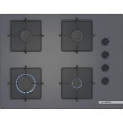 Bosch POP7C9P31O Gazlı Ocak 67 Cm Sert Cam Antrasit Gri Serie 4