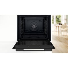 Bosch HUA717BA0T Siyah Ankastre Fırın
