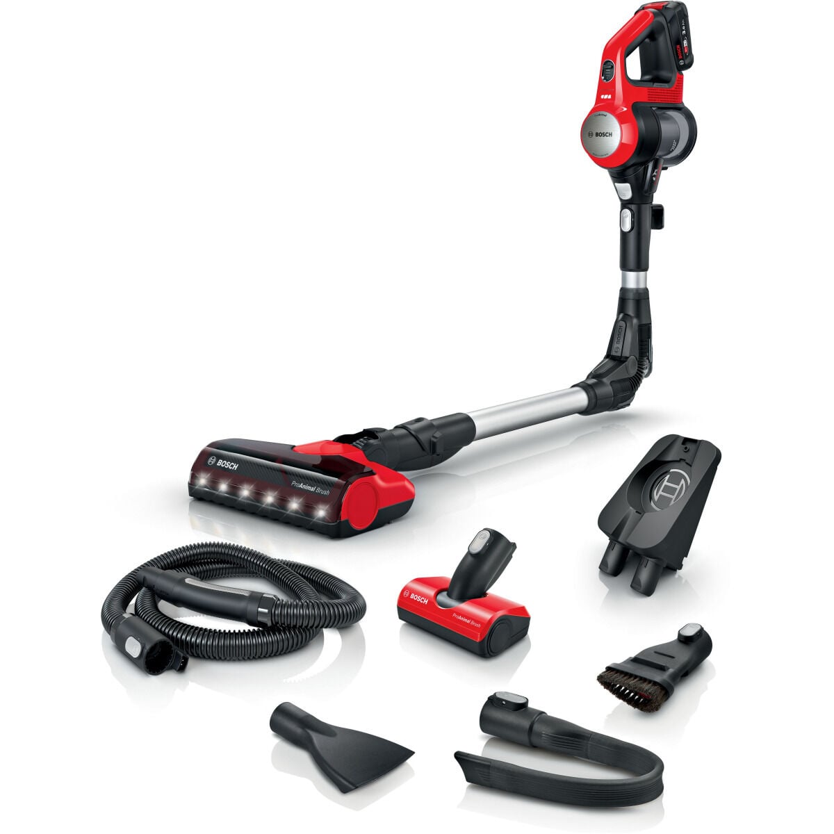 Bosch Unlimited 7 ProAnimal Red BCS711PET Şarjlı Dikey Süpürge