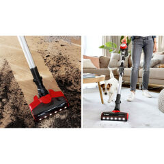 Bosch Unlimited 7 ProAnimal Red BCS711PET Şarjlı Dikey Süpürge