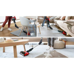 Bosch Unlimited 7 ProAnimal Red BCS711PET Şarjlı Dikey Süpürge