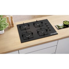 Bosch POP7C6P31L Siyah Ankastre Ocak