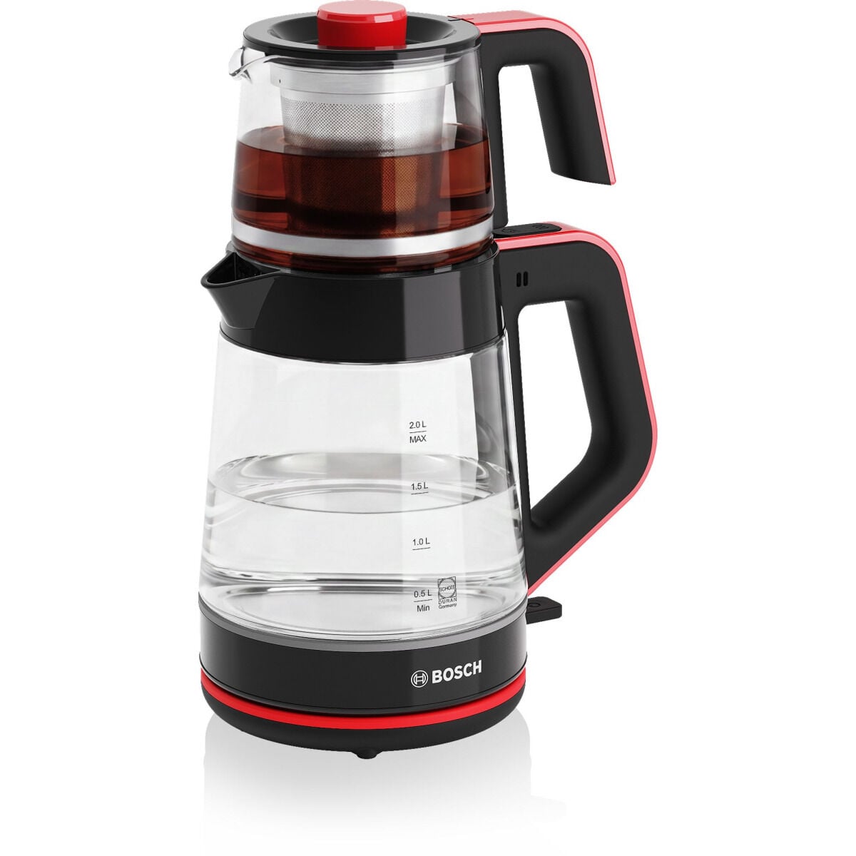 Bosch TTA4702 Kırmızı 1900 W Cam Çay Makinesi